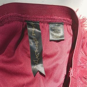 Petticoat M faux fur mini skirt